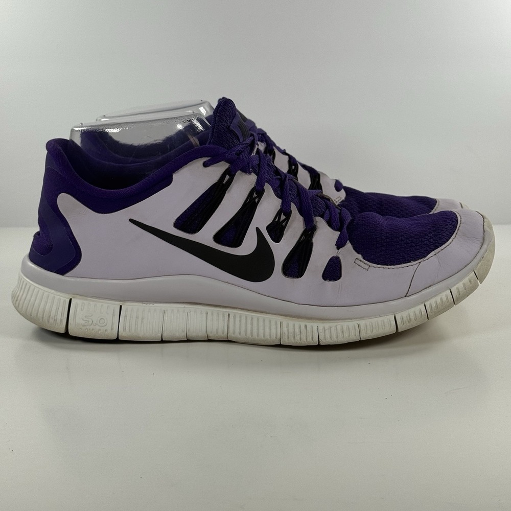 Nike Free 5.0 Plus 580591-505 Purple Running Shoes‎ Sneakers Women's Size 9.5